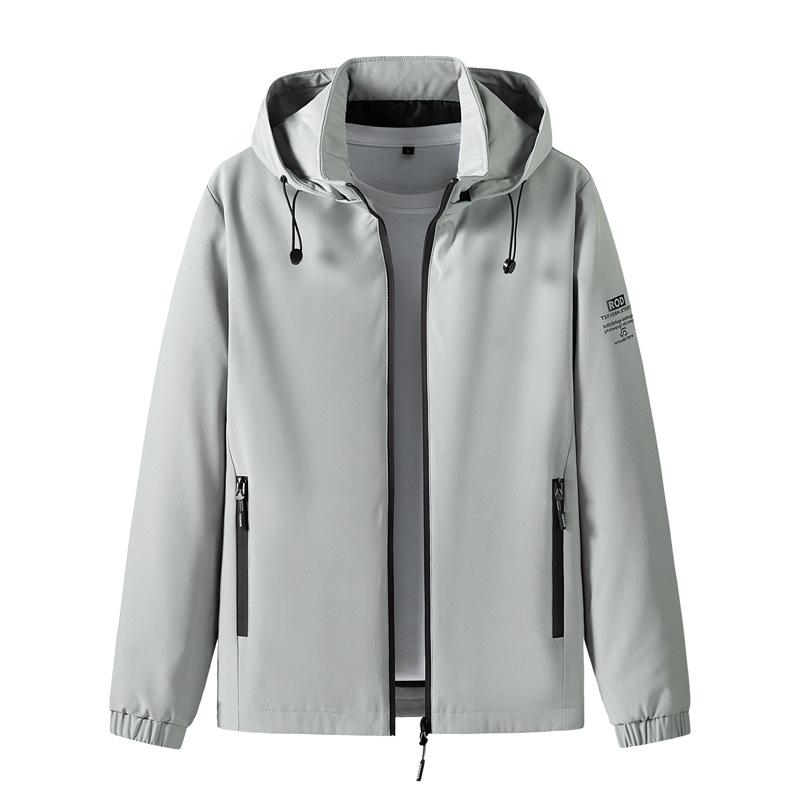 New Hooded Jacket Men's Spring and Autumn Trend Casual Jacket Men's Teen Korean Sports Jacket