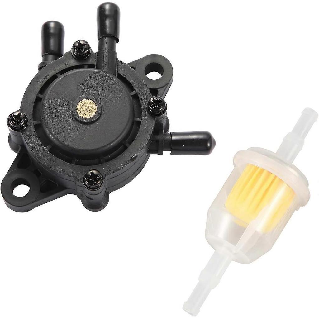 Fuel Pump Kit with Filter, Fuel Pump for Kohler 17HP - 25 HP Briggs and Stratton