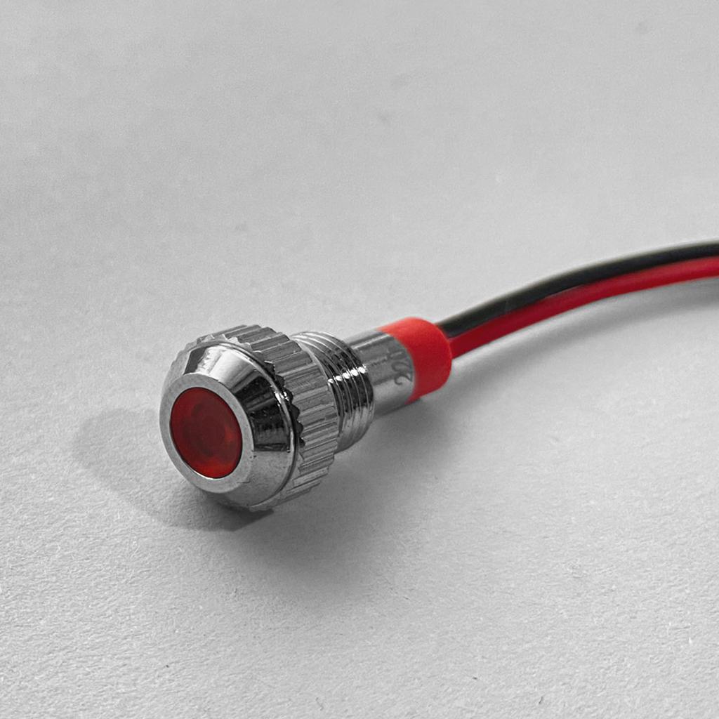 Водонепроницаемый 220В Световой Металлический Сигнальный Индикатор Для Панели Промышленного Управления И Электрооборудования