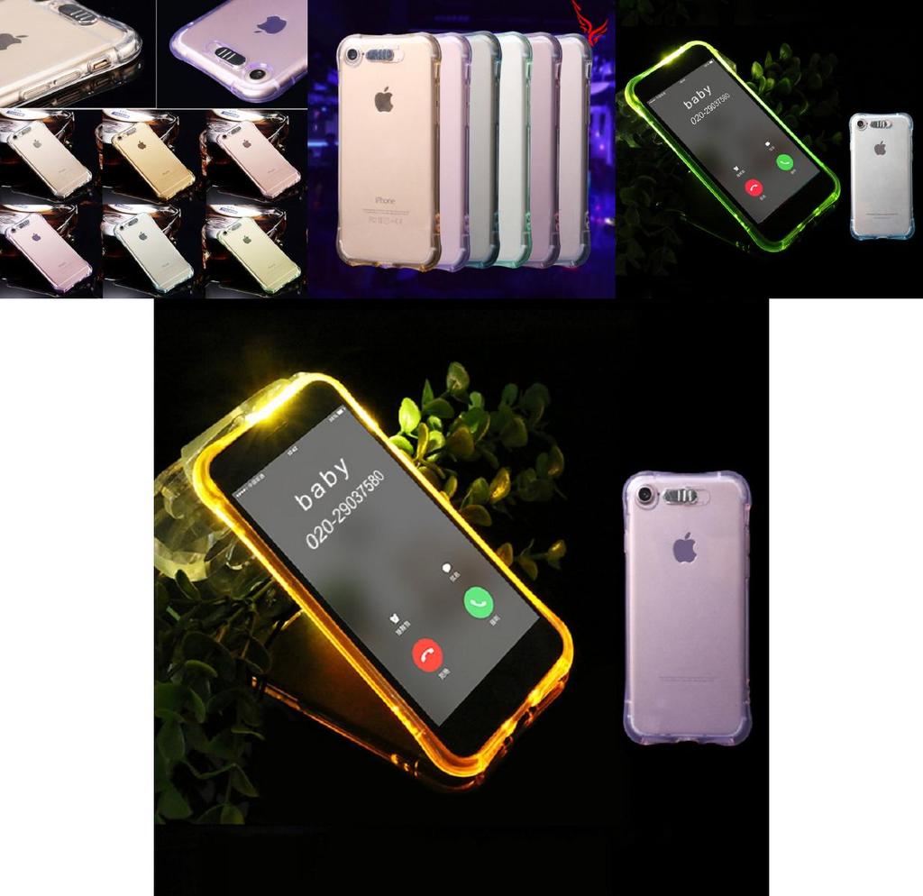 Slim Shockproof Fit Hybrid Flash Bumper Soft Case For Apple Iphone Phone Cover