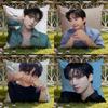 Kpop Ли Чжунхо Наволочка для подушки Домашняя и автомобильная Двухцелевая наволочка: Двусторонняя конструкция для максимального комфорта
