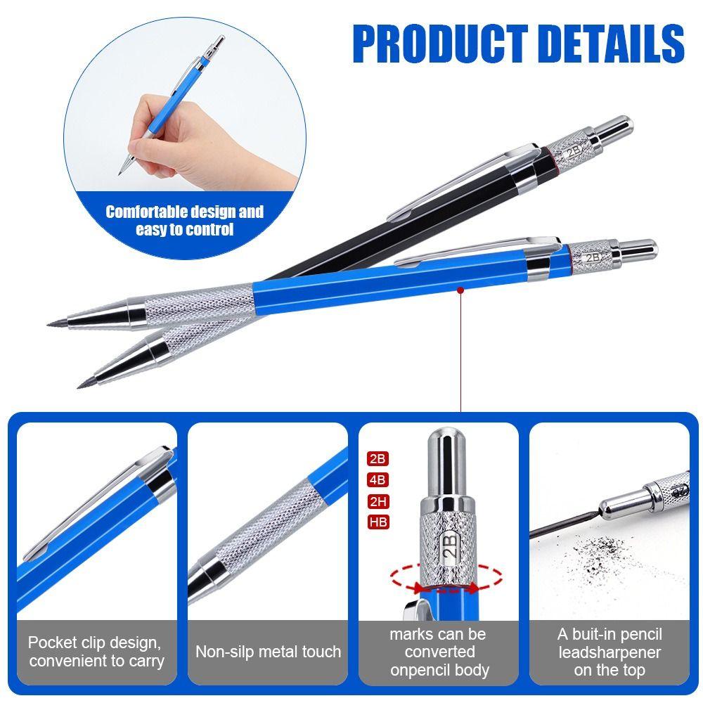 2.0mm Mechanical Pencil Drawing Writing Tool Propelling Pencil Automatic Pencil Back To School