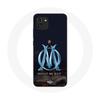 Чехол - MANIACASE - Samsung Galaxy A03 - Логотип OM - Синий и золотой - Гибкий