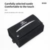 Suede Car Tissue Box Seat Hanging Storage Paper Bag For Lexus Fsport GS GX IS LS LX CT LC RC LBX NX RX 350h 450h UX 300e GX460 VG5