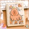 Канцелярские товары Мультяшные блокноты Capybara Многофункциональные блокноты Kawaii Capybara для ручного учета