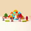 Disney KIDEA&BLOCK Микки и друзья Строительные блоки, Деревянные развивающие игрушки для мальчиков и девочек, Детский подарок (TYKD00301)