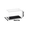 Transparent Acrylic Display Case Storage Box Cube Assemble Dustproof Showcase for Collectibles Action Figures Toys Desktop Storage