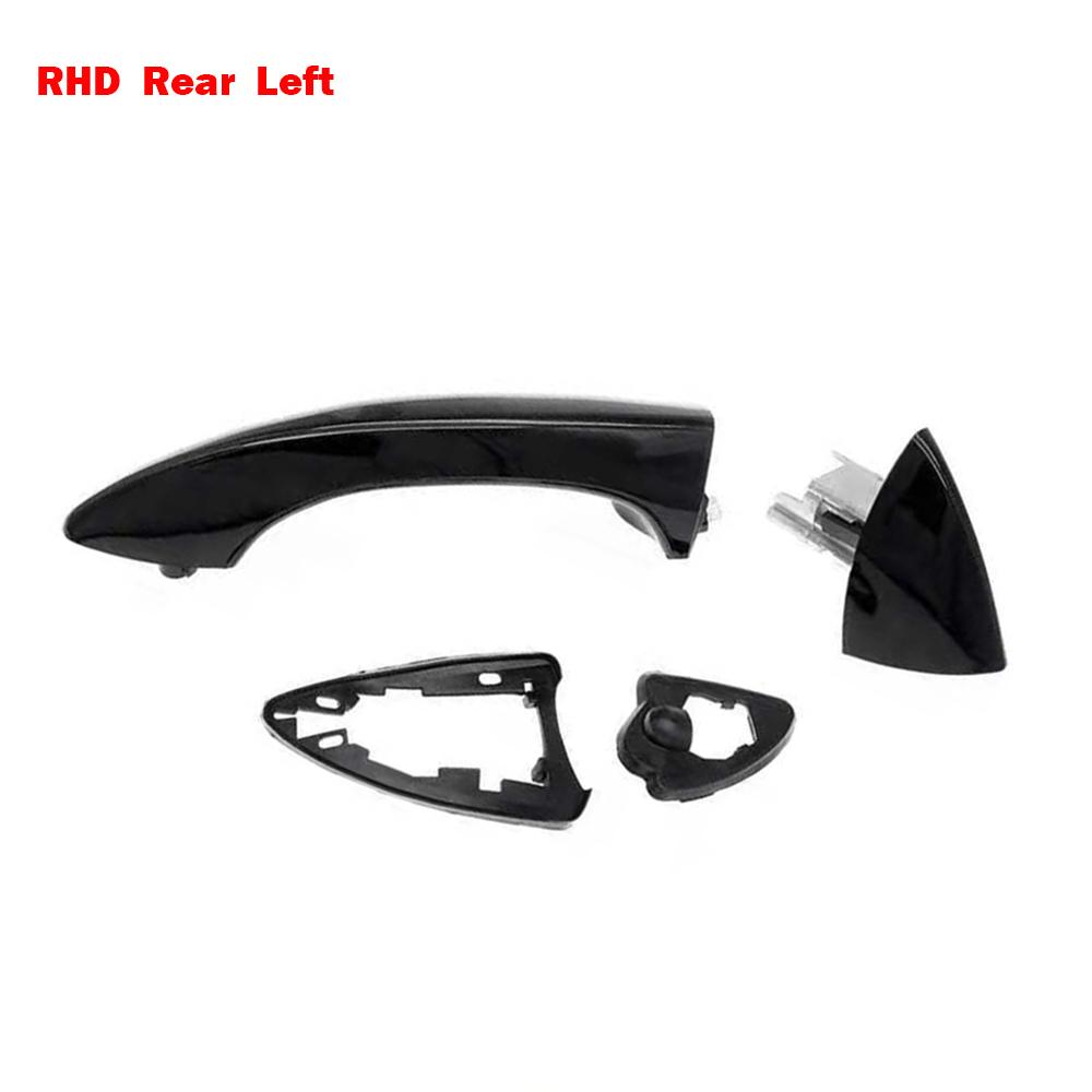 Car Exterior Door Handles Car Right Side Door Handle Outer Outside RHD For BMW X5 E53 2000-2006 ABS Car