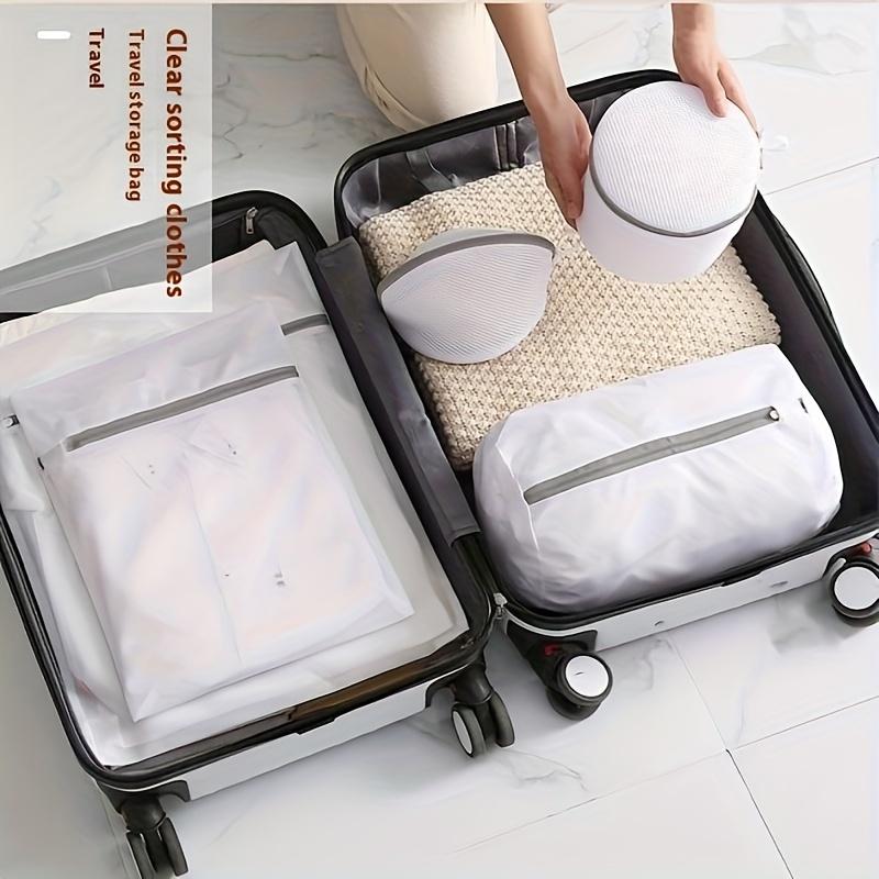 5pcs Wash Bags Shoe Laundry Bags Sneaker Travel Organization Pouch for Sneakers Running Shoes Socks Bras Washing bag