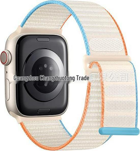 Совместимый Apple iWatch11 Двухсекционный Нейлоновый Петлевой Ремешок Ultra3 Плетеный Ремешок