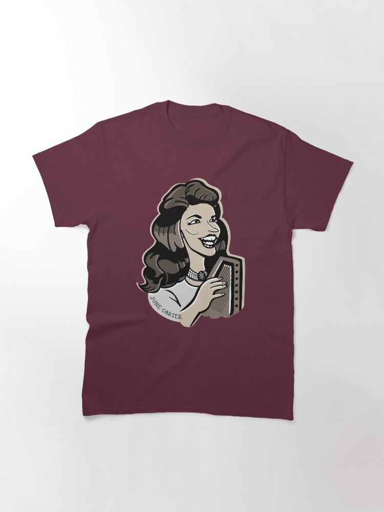June Carter Cash People Call Me June Carter Cartoon Christmas Classic T-Shirt