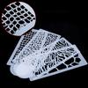 4 шт. DIY Печенье Цветок Помадка Сторона Многоразовый Выпечка Торт Трафарет Свадебное Украшение Новый