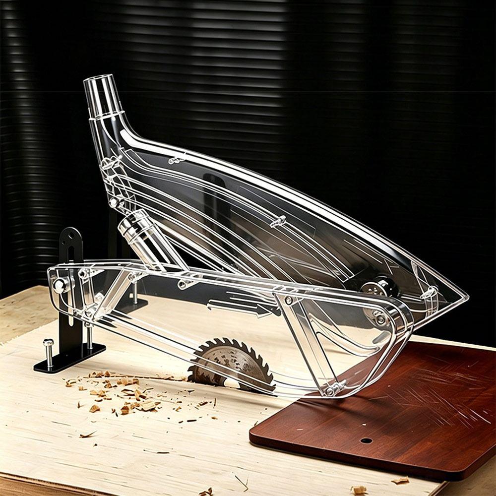 Transparent Saw Blade Guard Dust-proof Table Saw Guard New Dust Collection Cover Woodworking