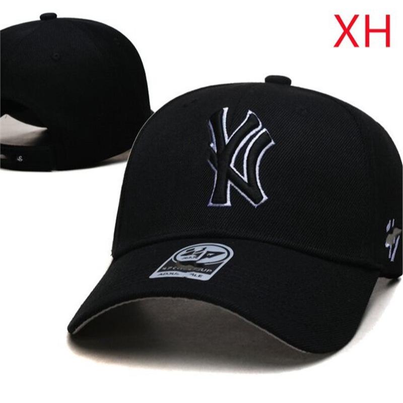 Унисекс бейсболка 47Brand с вышивкой NY/LA и жестким козырьком - Разноцветная