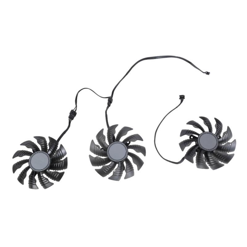 82MM T129215SU GPU Cooling Fan Replacement for RTX3070ti 3080 3090 Graphics Cards Video Card Radiator