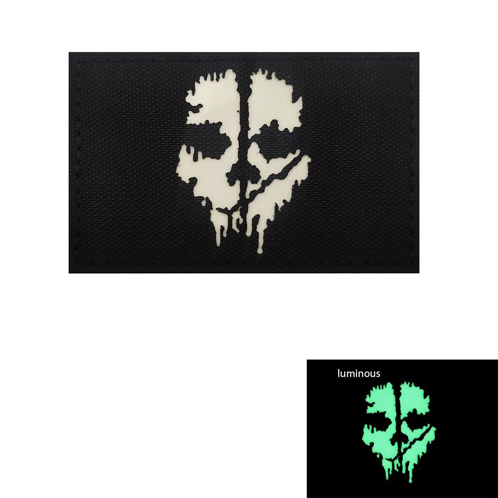 Нашивки-липучки Taifeng Ghost Mask с вышивкой для Call of Duty, Morale
