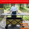 Большая складная уличная тележка для ночного рынка и кейтеринга на уличных прилавках