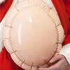 Realistic Fake Pregnant Belly Spoof Santa Inflatable Beard  Christmas Cosplay Accessory