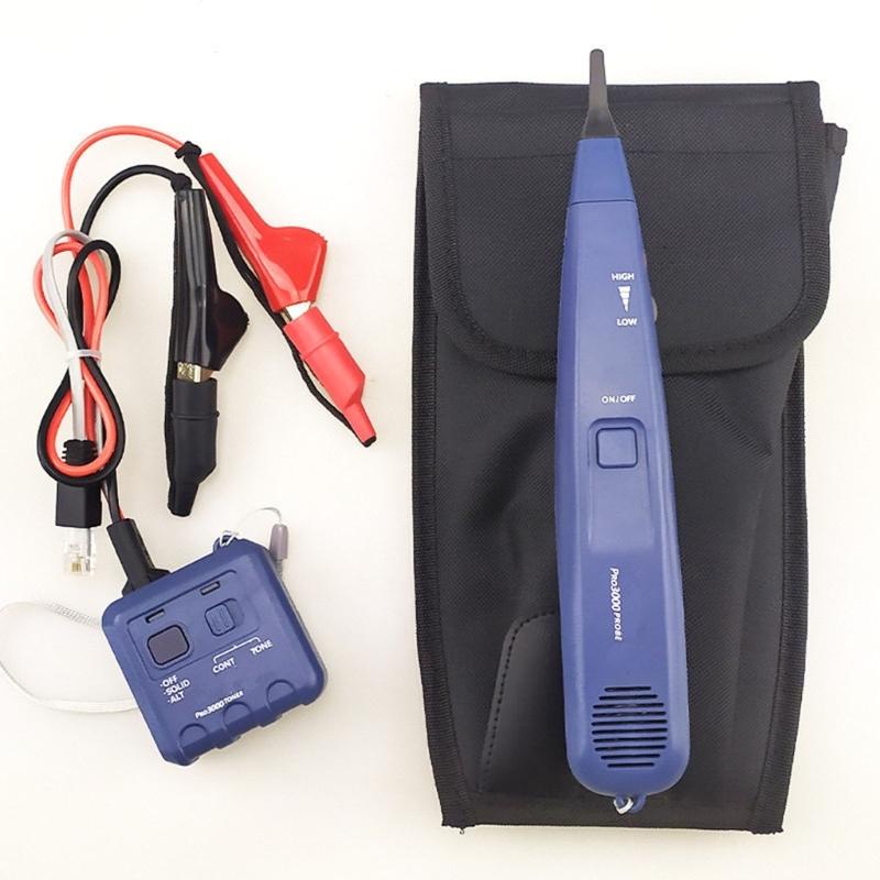 Circuit Finder Tester Set Incorporating SmartTone Sound Generator to Accurately Identify Wire for Electrical Professional
