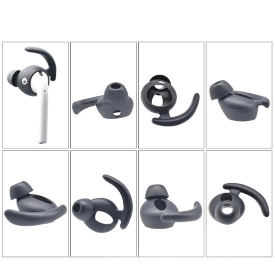 1 Pair Silicone Replacement In-Ear Eartips Cover Case for AirPods 1 2 for Ear-Pods