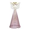 Four Cart Cute Handmade Glass Angel Bell Pink