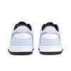 Nike Кроссовки Dunk Leather с амортизацией, устойчивые к истиранию, износостойкие, низкие, для скейтбординга, детские, сине-белые, CW1590-100(Команда189-)