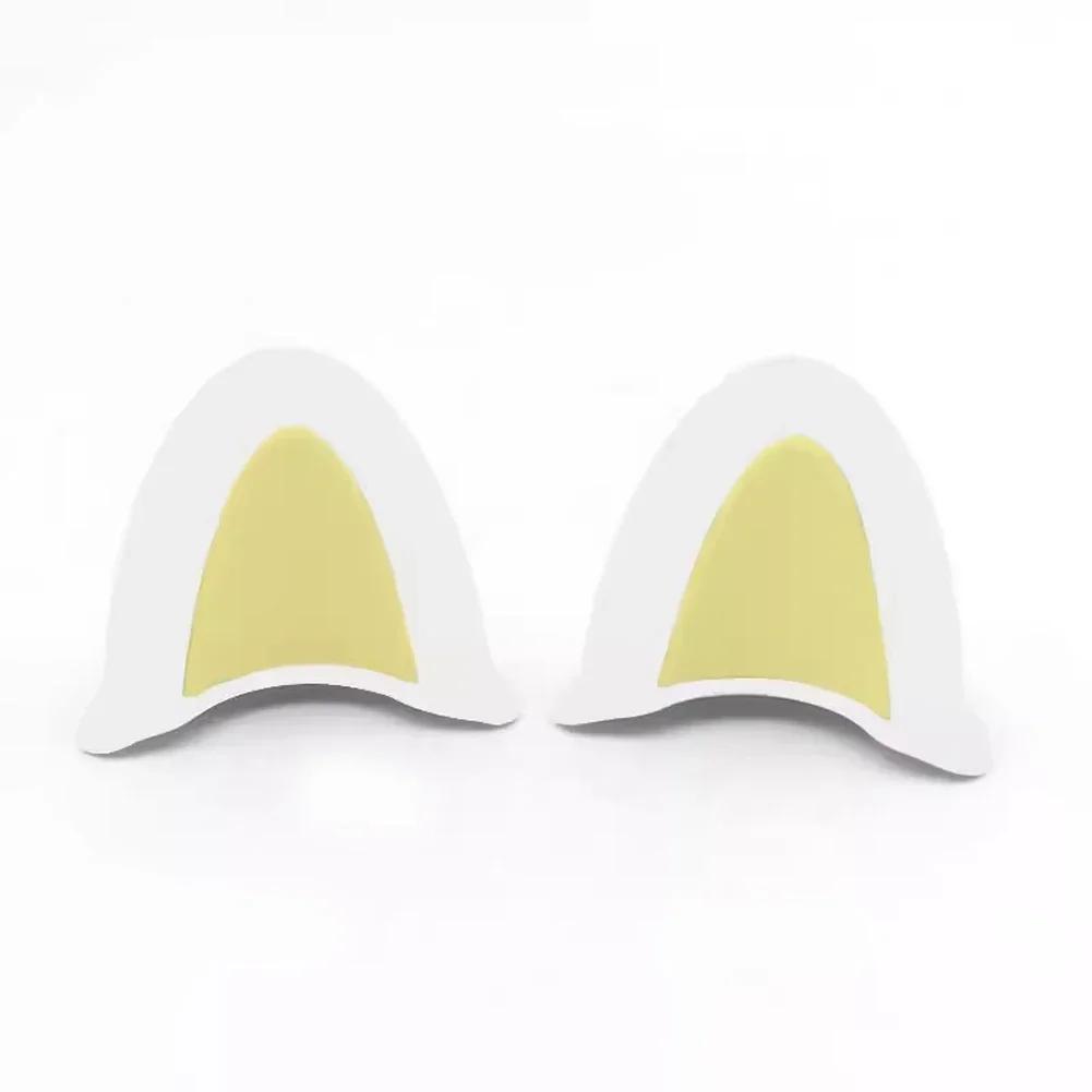 2 шт. Милые кошачьи ушки на мотоциклетный шлем, наклейки для электромобиля, мотокросса, стиль вождения, универсальные аксессуары для украшения шлема