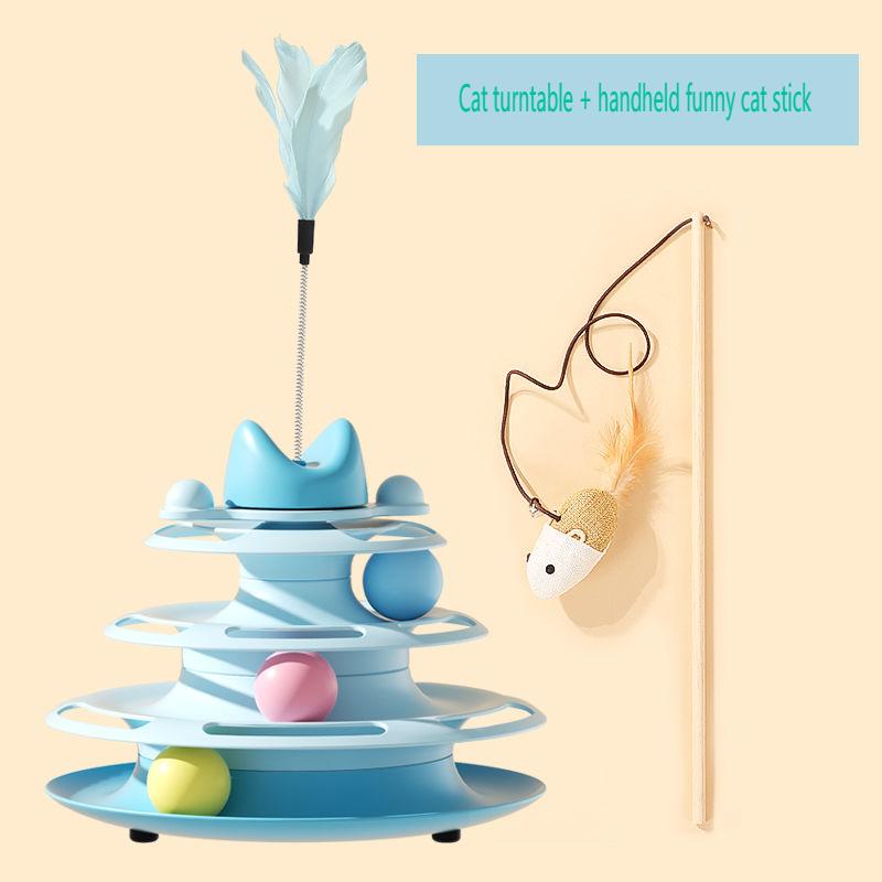Игрушки для кошек Self Hi, Fun, Fun, палка для кошек, перо, питомец, вращающийся мяч для кошек, прочная мышь и коллекция принадлежностей для кошек