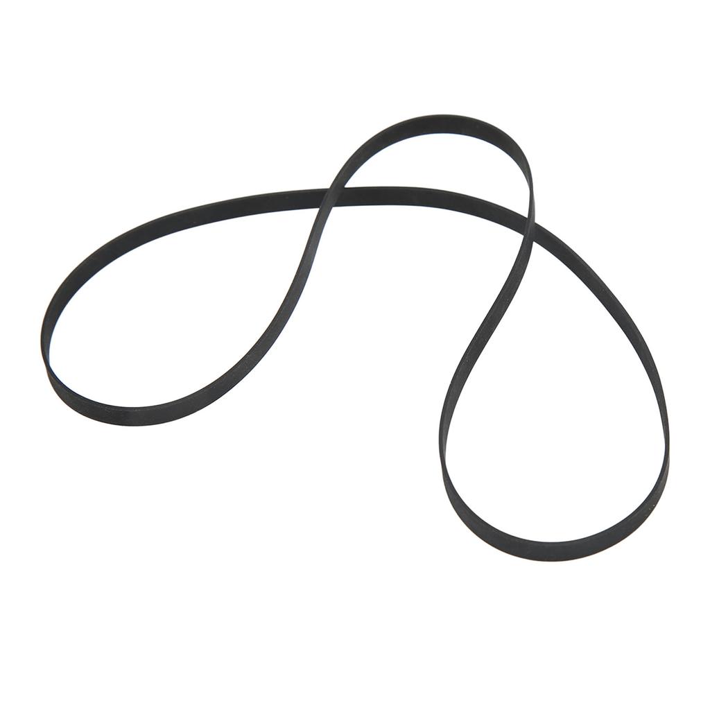 Черный резиновый приводной ремень для проигрывателя пластинок, сменный, длина 49 см