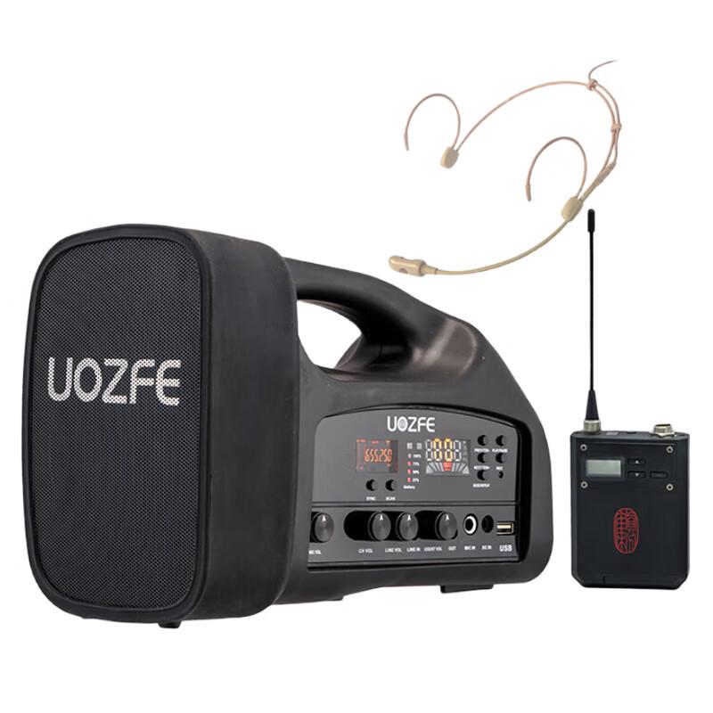 UOZFE U5-X1 Portable Wireless Amplifier & Microphone System CN plug (adapter included)