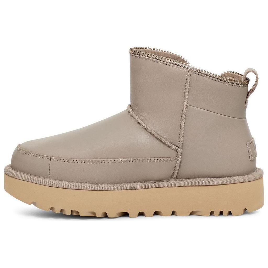 UGG Круглый носок Толстая подошва Короткие зимние ботинки Женские ботинки Вулканическая порода 1164690-PMC