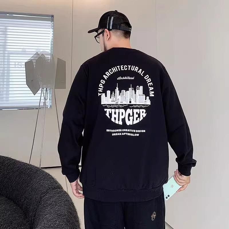 Мужские топы с длинным рукавом из мягкой высококачественной ткани с принтом, устойчивые к сминанию, уличные спортивные повседневные дышащие свободные модные трендовые удобные