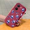 Soft Silicone Square Ladder Printing Pattern Phone Casing Full Cover Camera Shockproof Protection Rubber Case for Vivo