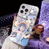Date a Live Mio Takamiya White Translucent Mobile Phone Case for iPhone 17 16 15 14 13 12 11 X XR XS Air Pro Max Plus Colorful