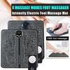 Массажер для ног EMS 8 режимов массажа 19 уровней интенсивности Автоматическое отключение USB-перезаряжаемый Пульт дистанционного управления Расслабление мышц Электронные ноги