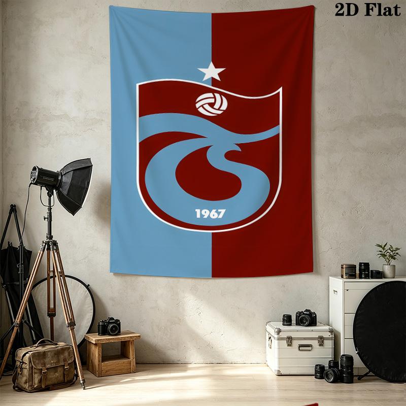 Trabzonspor Wall Tapestry Aesthetic Wall Hanging Printed Fabric Blanket Decorative Tapestries For Bedroom Living Room Home Decor