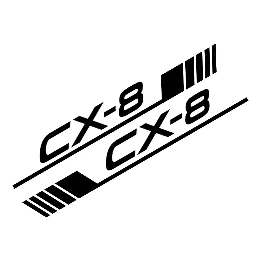 Vinyl Side Apron Stripe Body Waist Decals for Mazda 3 5 6 323 626 CX-3 CX-4 CX-5 CX-7 CX-9 Axela MX3 Exterior Decoration