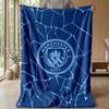 Manchester City Theme blanket Soft Flannel Fleece Blanket Warm Lightweight Throw Blanket for Home Sofa Bed