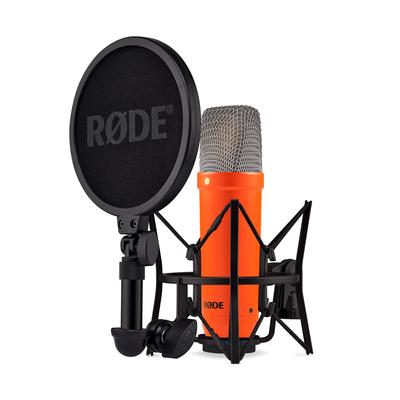 RODE Microphones NT1 Signature Series Студийный конденсаторный микрофон, Оранжевый (NT1SIGNATUREORANGE)