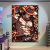 Monkey D Luffy Epic Anime Poster  Dynamic One Piece Premium Canvas Wall Decor Ideal for Bedroom  Anime Collection Fans