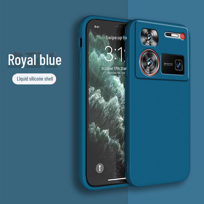 Совместимый защитный чехол Nubia Z70 Ultra Liquid Silicone Anti-Fall