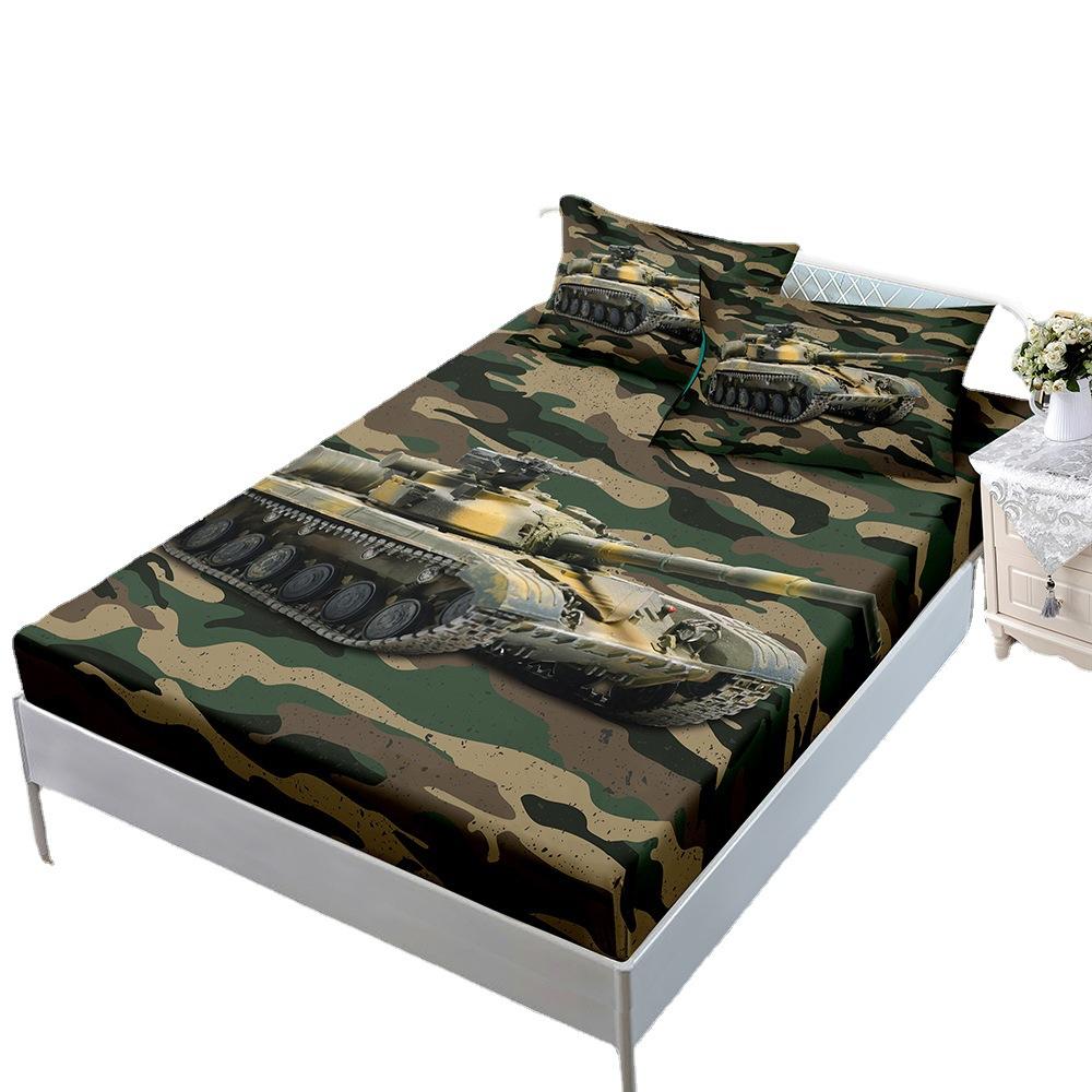 Stars And Stripes Aircraft Mattress Three-Piece Set Mattress Mattress Protective Cover Sheets All Inclusive
