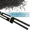 3D Raised Tailgate Letters Compatible With F150    2024 2025, Matte Black Erts, Tailgate Decal For F150 & Emblem Replacement, Accessories For F150