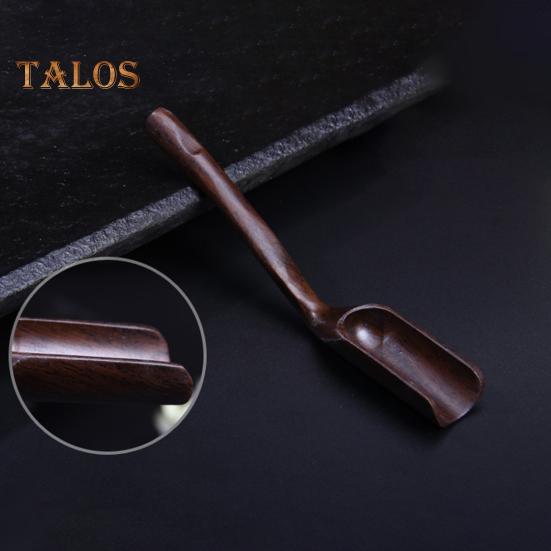 Деревянная чайная ложка с длинной ручкой, удобная ручка, мерная ложка для чая, китайский аксессуар для чая кунг-фу