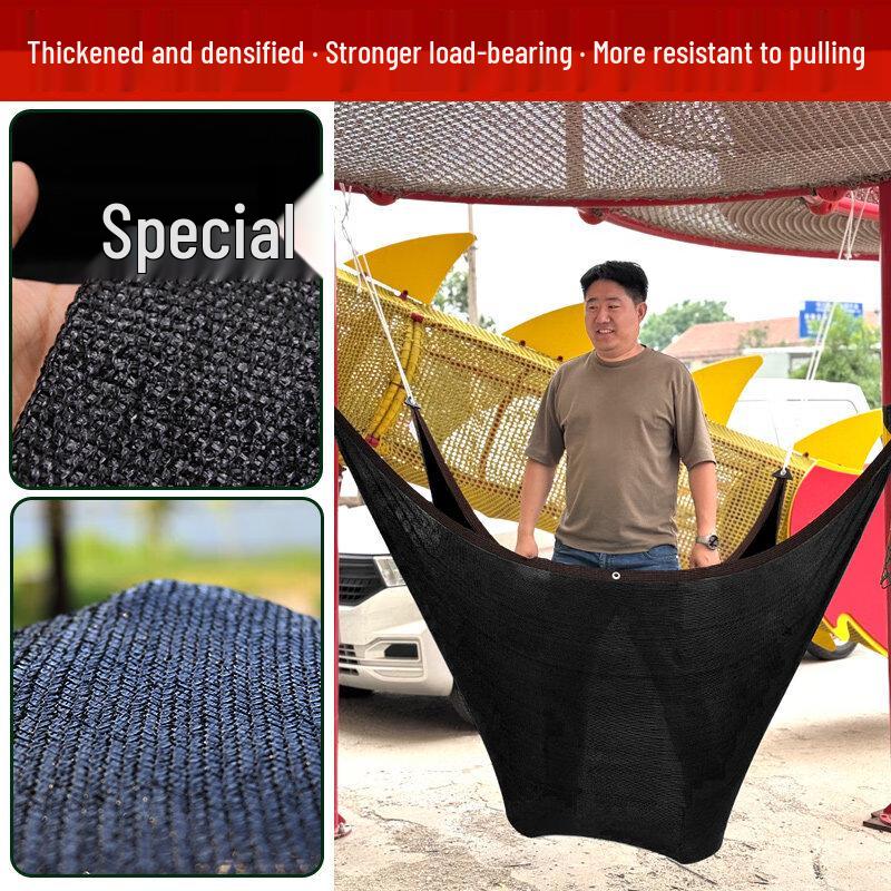 HEXIN Thickened Black Sunshade Net
