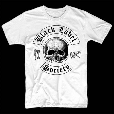 Black Label Society Sonic Brew V1 Футболка ЧЕРНО-БЕЛЫЙ Закк Уайлд