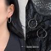 «Крупные круглые серьги в европейском и американском стиле для женщин – легкие, роскошные, элегантные и модные украшения»