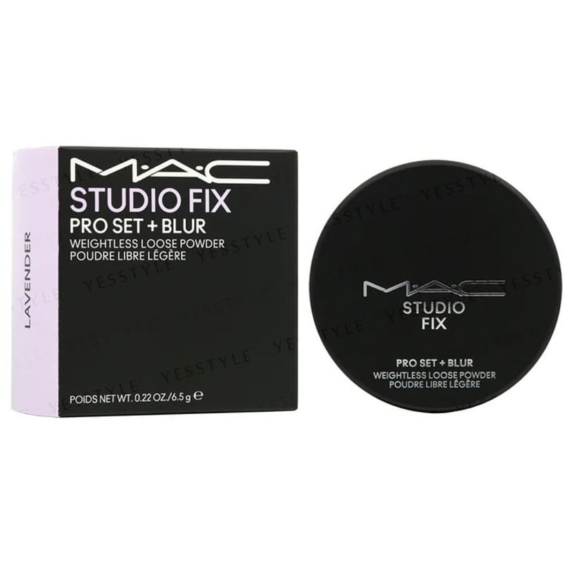 Mac Набор Studio Fix Pro + Рассыпчатая пудра Blur Weightless