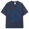 Japanese Koi Fish Tokyo Style Graphic T-shirt   Fashion Vintage Summer T-shirts Oversized Cotton Casual Tees Streetwear