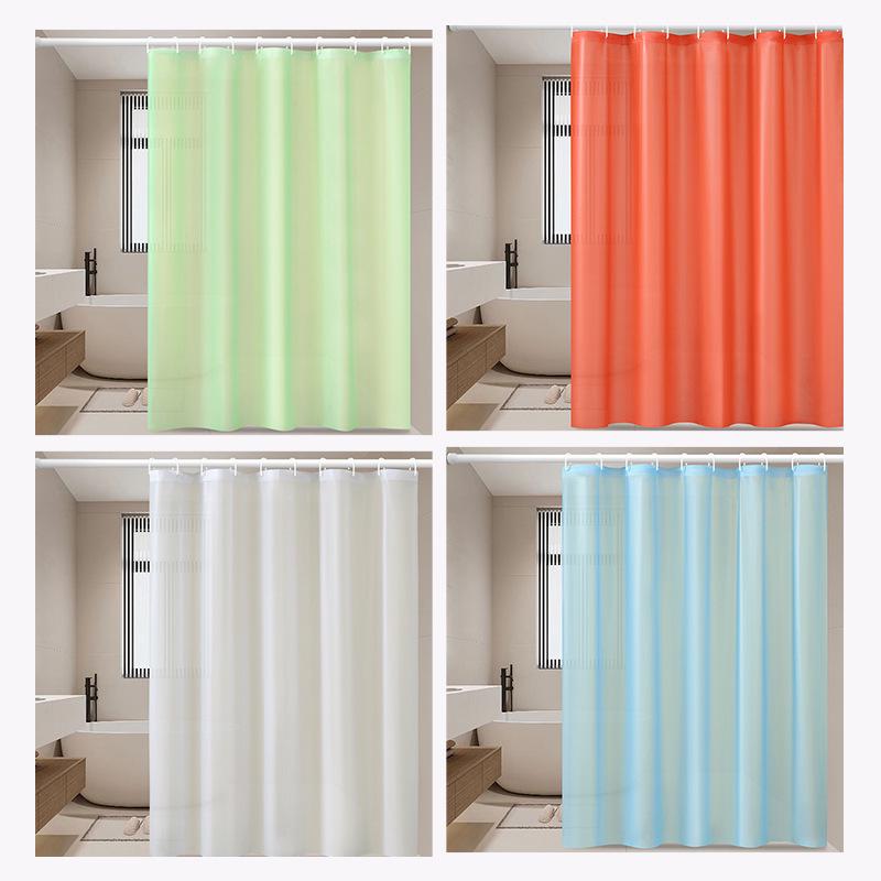 Пятнистая ПВХ печатная водонепроницаемая устойчивая к плесени шторка для душа с крючками